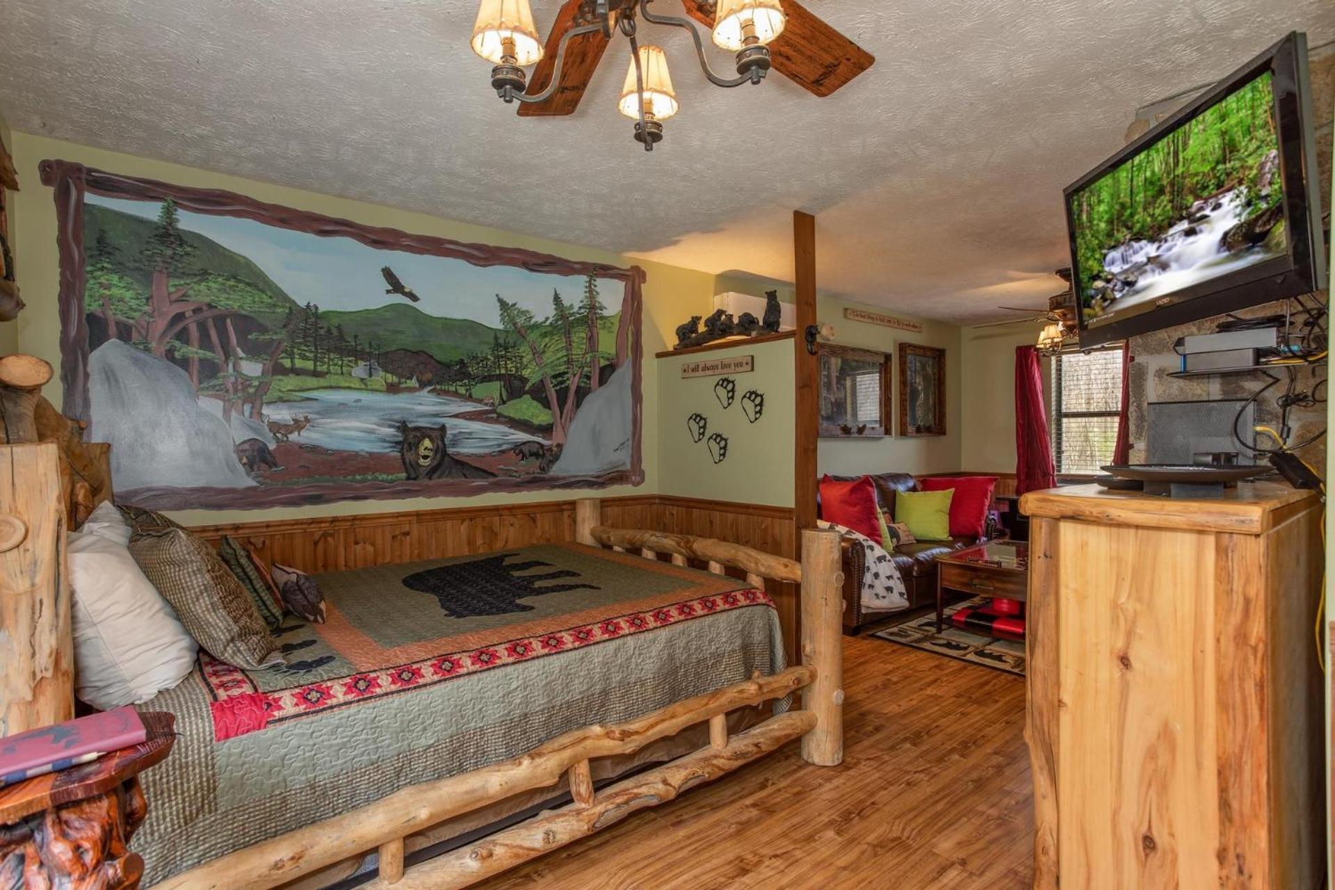 Bear Mountain Hollow-Free Dollywood Ticket- Cozy Cabin With A Hot Tub, Arcade & Deck Close To Town Pigeon Forge Exterior photo